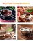 (18/8 Steel, 2 Cup Capacity, 480ML) Stainless Steel Double Boiler Pot for Melting Chocolate, Candy and Candle Making
